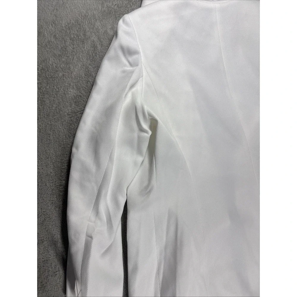 John Meyer Collection Collarless‎ Coat Cream Women's Size 18 New